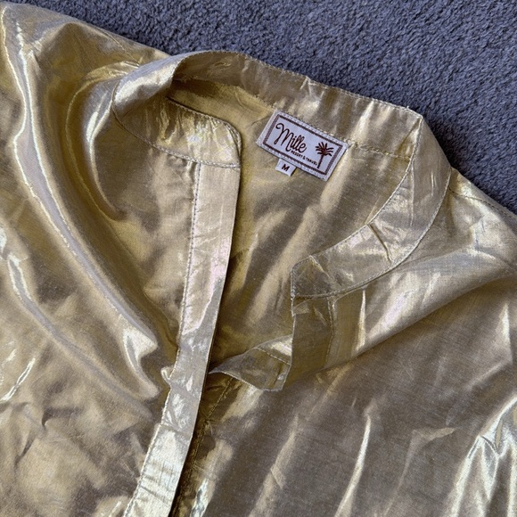 Mille Gold Mini Dress - Picture 2 of 3